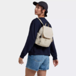 Kipling V4X2B417 lahek pesek mini nahrbtnik city pack ženske mini vrečke - slika 4