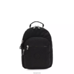 Kipling V4X2B420 črni noir nahrbtnik za majhen tablični računalnik Seoul ženske monogramabilen