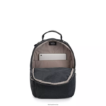 Kipling V4X2B421 modra modra nahrbtnik za majhen tablični računalnik Seoul ženske monogramabilen - slika 3