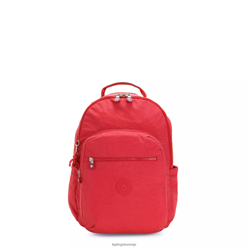 kipling_v4x2b422_rdece_rdecilo_nahrbtnik_za_majhen_tablicni_racunalnik_seoul_zenske_monogramabilen.png Kipling V4X2B422 rdeče rdečilo nahrbtnik za majhen tablični računalnik Seoul ženske monogramabilen - slika 1