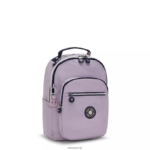 Kipling V4X2B423 nežno lila blok nahrbtnik za majhen tablični računalnik Seoul ženske monogramabilen - slika 2