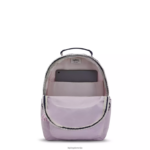 Kipling V4X2B423 nežno lila blok nahrbtnik za majhen tablični računalnik Seoul ženske monogramabilen - slika 3