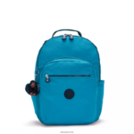 Kipling V4X2B427 zelena kul Seoul velik 15" nahrbtnik za prenosni računalnik ženske nahrbtniki za prenosnike