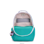 Kipling V4X2B429 deskarsko zelena Seoul velik 15" nahrbtnik za prenosni računalnik ženske nahrbtniki za prenosnike - slika 3