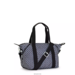 Kipling V4X2B42 črna ploščica torbica z umetniškim mini potiskom ženske torbe za čez ramo - slika 5