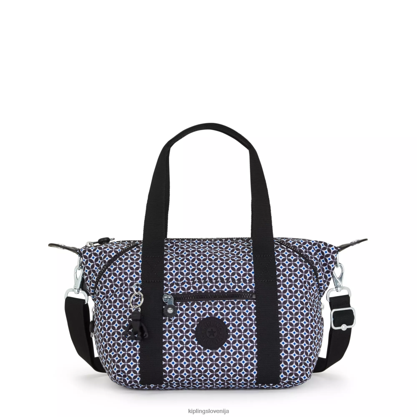kipling_v4x2b42_crna_ploscica_torbica_z_umetniskim_mini_potiskom_zenske_torbe_za_cez_ramo.png Kipling V4X2B42 črna ploščica torbica z umetniškim mini potiskom ženske torbe za čez ramo - slika 1