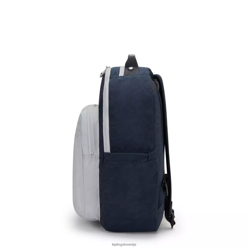 Kipling V4X2B430 prava modro siva Seoul velik 15" nahrbtnik za prenosni računalnik ženske nahrbtniki za prenosnike - slika 5