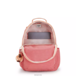 Kipling V4X2B433 veselo roza Seoul velik 15" nahrbtnik za prenosni računalnik ženske nahrbtniki za prenosnike - slika 3