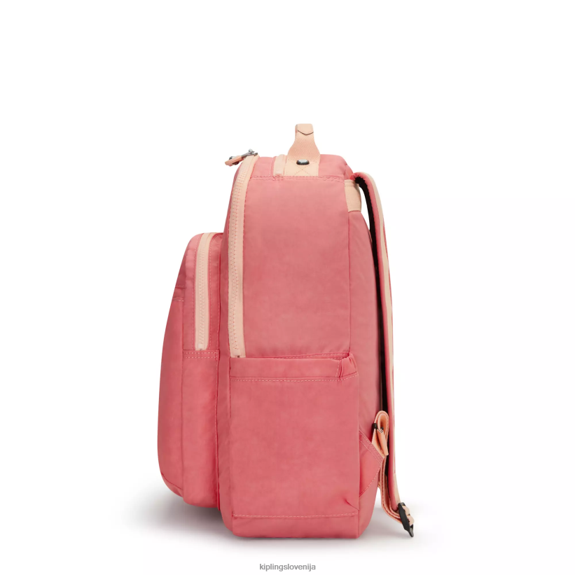 Kipling V4X2B433 veselo roza Seoul velik 15" nahrbtnik za prenosni računalnik ženske nahrbtniki za prenosnike - slika 5