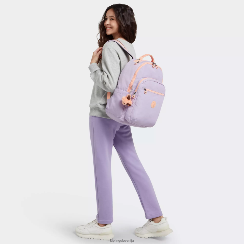 Kipling V4X2B434 neskončna lila c Seoul velik 15" nahrbtnik za prenosni računalnik ženske nahrbtniki za prenosnike - slika 4