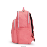 Kipling V4X2B439 vesela roza zabava Seoul ekstra velik 17" nahrbtnik za prenosni računalnik ženske nahrbtniki za prenosnike - slika 5