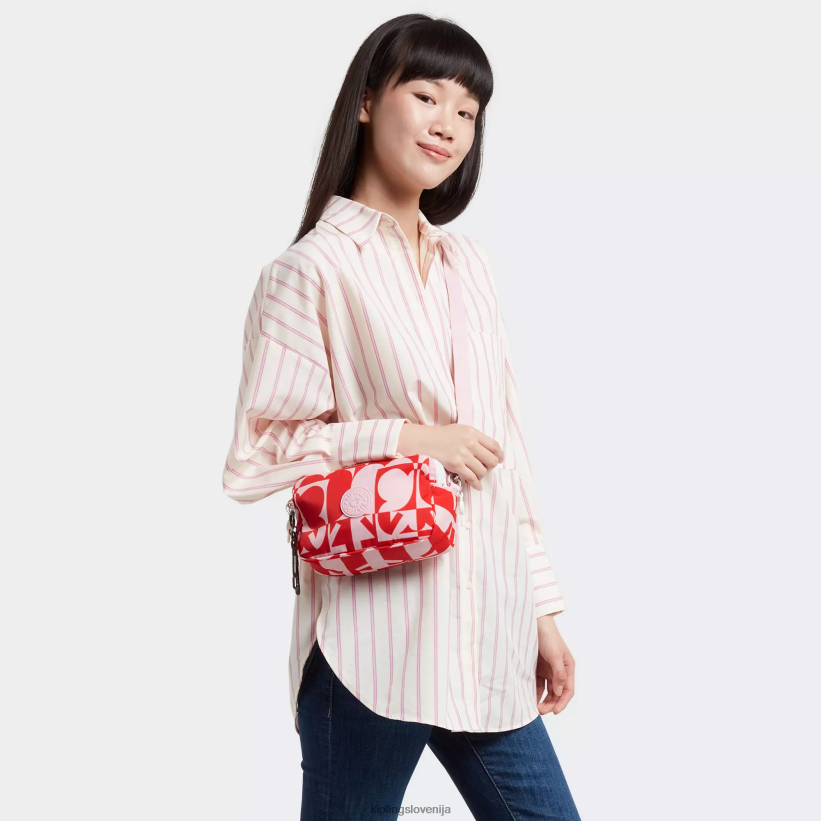 Kipling V4X2B43 minju multi print torbica za čez ramo milda minju kim ženske torbice za čez ramo - slika 4