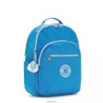 Kipling V4X2B440 željni modre zabave Seoul ekstra velik 17" nahrbtnik za prenosni računalnik ženske nahrbtniki za prenosnike - slika 2