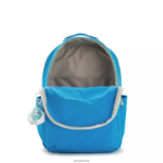Kipling V4X2B440 željni modre zabave Seoul ekstra velik 17" nahrbtnik za prenosni računalnik ženske nahrbtniki za prenosnike - slika 3
