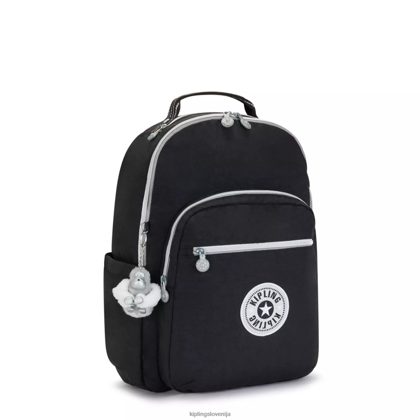 Kipling V4X2B442 prava črna zabava Seoul velik 15" nahrbtnik za prenosni računalnik ženske nahrbtniki za prenosnike - slika 2
