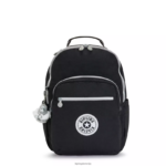 Kipling V4X2B442 prava črna zabava Seoul velik 15" nahrbtnik za prenosni računalnik ženske nahrbtniki za prenosnike