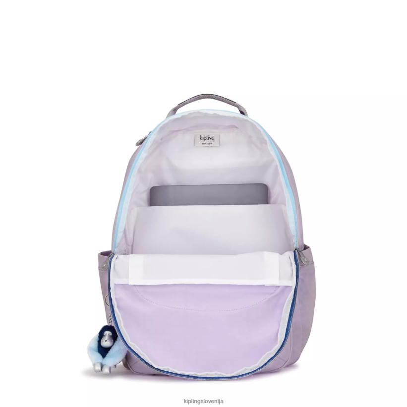 Kipling V4X2B445 neskončna lila zabava Seoul velik 15" nahrbtnik za prenosni računalnik ženske nahrbtniki za prenosnike - slika 3