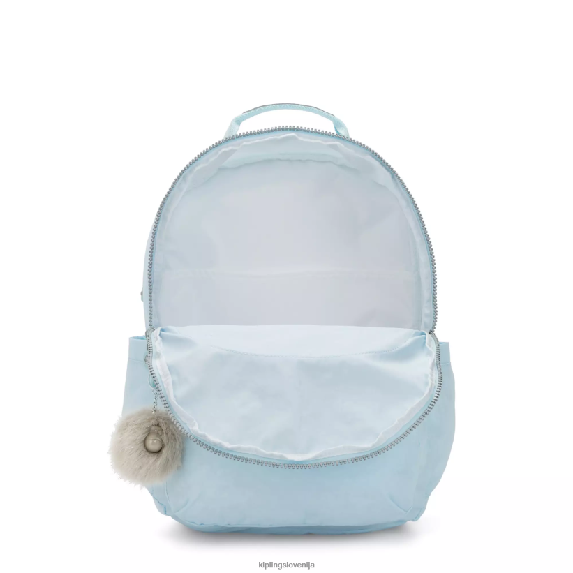 Kipling V4X2B450 poročna modra Seoul ekstra velik 17" nahrbtnik za prenosni računalnik ženske nahrbtniki za prenosnike - slika 3