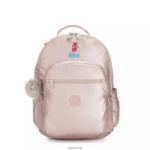 Kipling V4X2B461 kovinska vrtnica Seoul velik kovinski 15" nahrbtnik za prenosni računalnik ženske nahrbtniki za prenosnike - slika 4