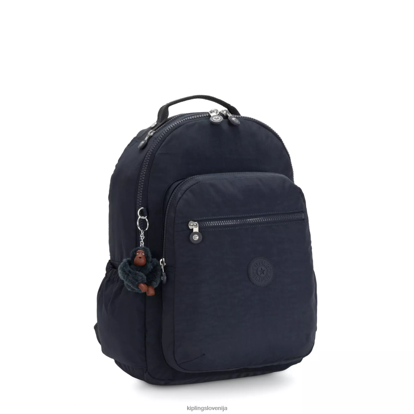 Kipling V4X2B470 pravi modri ton Seoul velik 15" nahrbtnik za prenosni računalnik ženske nahrbtniki za prenosnike - slika 2