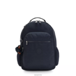 Kipling V4X2B470 pravi modri ton Seoul velik 15" nahrbtnik za prenosni računalnik ženske nahrbtniki za prenosnike