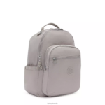 Kipling V4X2B471 siva gris Seoul velik 15" nahrbtnik za prenosni računalnik ženske nahrbtniki za prenosnike - slika 2