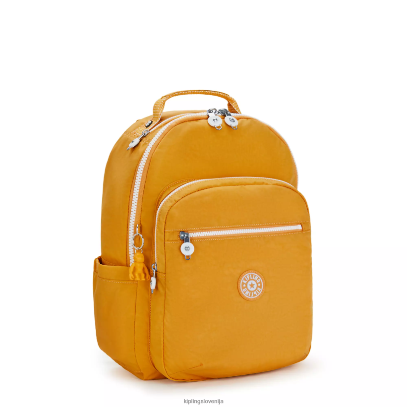 Kipling V4X2B472 hitro rumeno Seoul velik 15" nahrbtnik za prenosni računalnik ženske nahrbtniki za prenosnike - slika 2