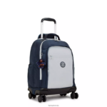 Kipling V4X2B479 prava modro siva nahrbtnik za prenosni računalnik new zea 15". ženske nahrbtniki za zvijanje - slika 2