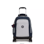 Kipling V4X2B479 prava modro siva nahrbtnik za prenosni računalnik new zea 15". ženske nahrbtniki za zvijanje
