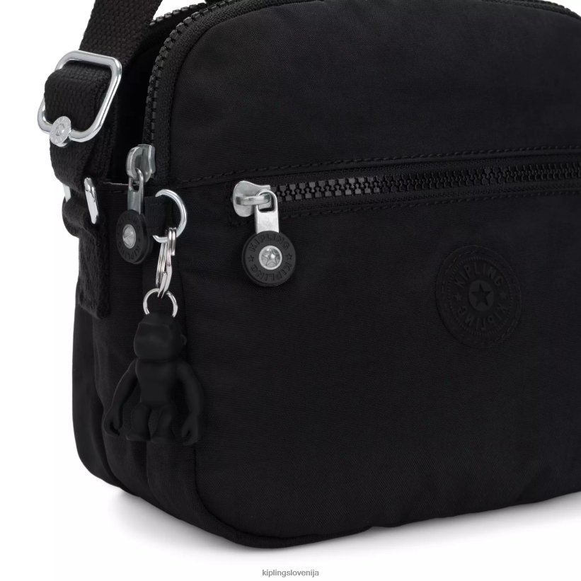 Kipling V4X2B47 črni noir keefe torba za čez ramo ženske torbice za čez ramo - slika 5