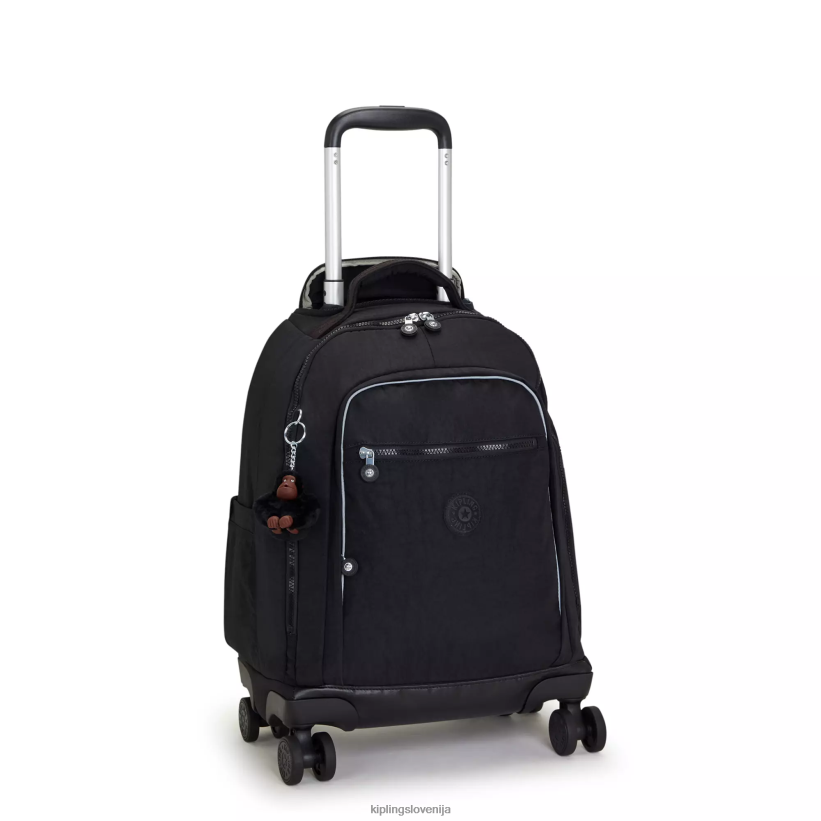 Kipling V4X2B481 črni ton nahrbtnik za prenosni računalnik new zea 15". ženske nahrbtniki za zvijanje - slika 2