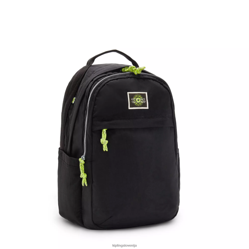 Kipling V4X2B483 dolina črna nahrbtnik za prenosni računalnik xavi 15". ženske nahrbtniki za prenosnike - slika 2