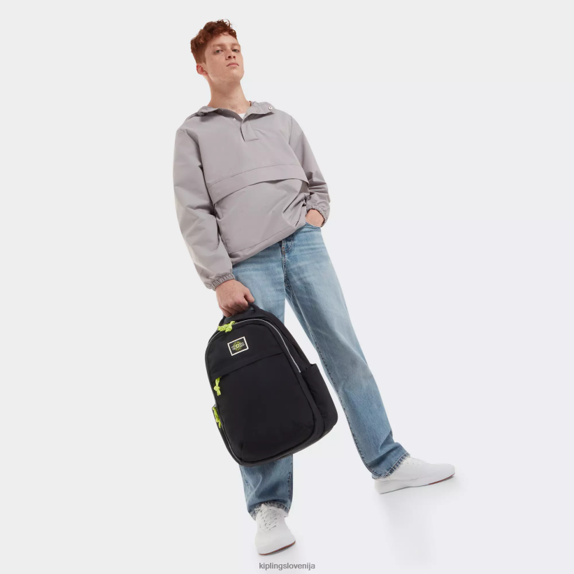 Kipling V4X2B483 dolina črna nahrbtnik za prenosni računalnik xavi 15". ženske nahrbtniki za prenosnike - slika 4