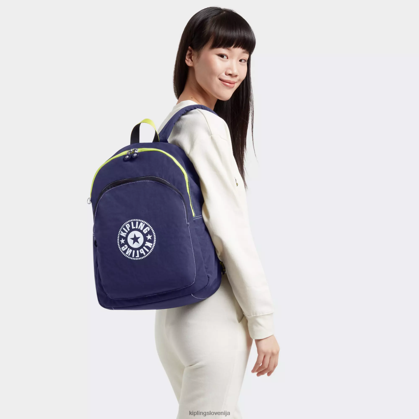 Kipling V4X2B486 ultimativna mornarica Curtis velik 17" nahrbtnik za prenosni računalnik ženske nahrbtniki za prenosnike - slika 4
