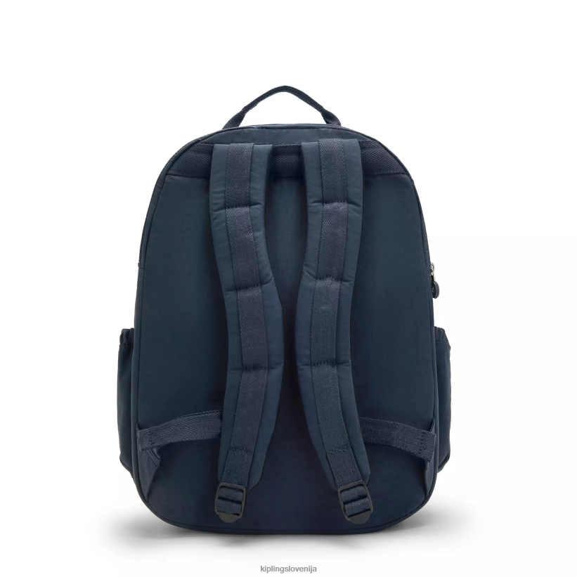 Kipling V4X2B487 pravi modri ton Seoul ekstra velik 17" nahrbtnik za prenosni računalnik ženske nahrbtniki za prenosnike - slika 5