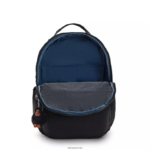 Kipling V4X2B488 pravi črni ton Seoul ekstra velik 17" nahrbtnik za prenosni računalnik ženske nahrbtniki za prenosnike - slika 3