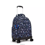 Kipling V4X2B489 surf morski tisk nahrbtnik za prenosni računalnik new zea 15" s potiskom ženske nahrbtniki za zvijanje - slika 2