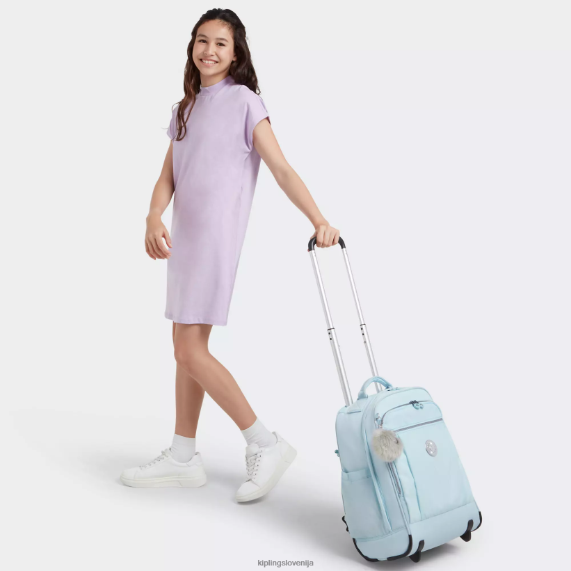 Kipling V4X2B494 poročna modra velik nahrbtnik gaze ženske nahrbtniki za zvijanje - slika 4