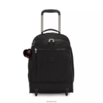 Kipling V4X2B495 prava črna velik nahrbtnik gaze ženske nahrbtniki za zvijanje