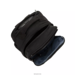 Kipling V4X2B495 prava črna velik nahrbtnik gaze ženske nahrbtniki za zvijanje - slika 3