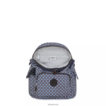 Kipling V4X2B498 črna ploščica city ​​pack mini nahrbtnik s potiskom ženske mini vrečke - slika 3