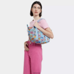 Kipling V4X2B4 divje rože torbica z umetniškim mini potiskom ženske torbe za čez ramo - slika 4