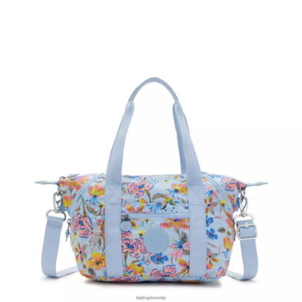 Kipling V4X2B4 divje rože torbica z umetniškim mini potiskom ženske torbe za čez ramo