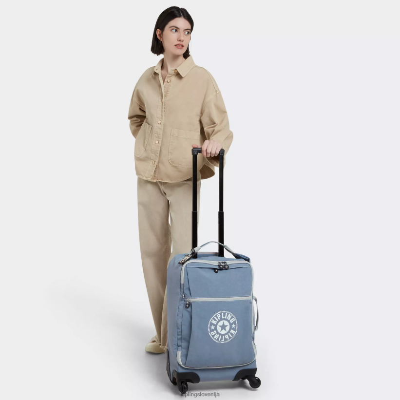 Kipling V4X2B510 čopič modra c majhna ročna prtljaga darcey ženske vozna prtljaga - slika 4