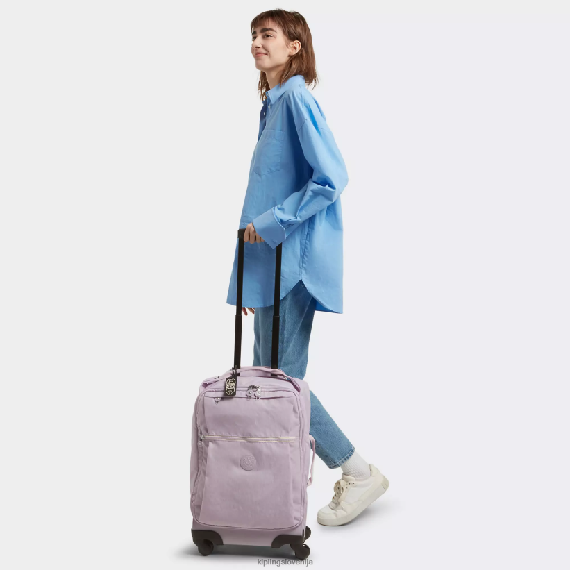 Kipling V4X2B511 nežna lila majhna ročna prtljaga darcey ženske vozna prtljaga - slika 4