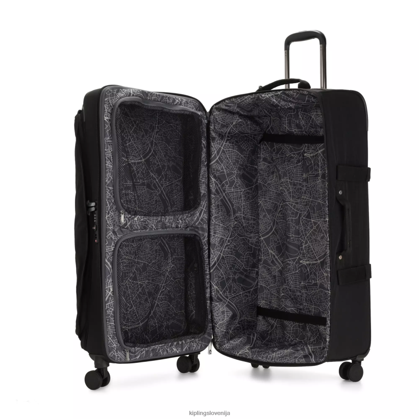Kipling V4X2B518 črni noir spontana velika vozna prtljaga ženske vozna prtljaga - slika 3