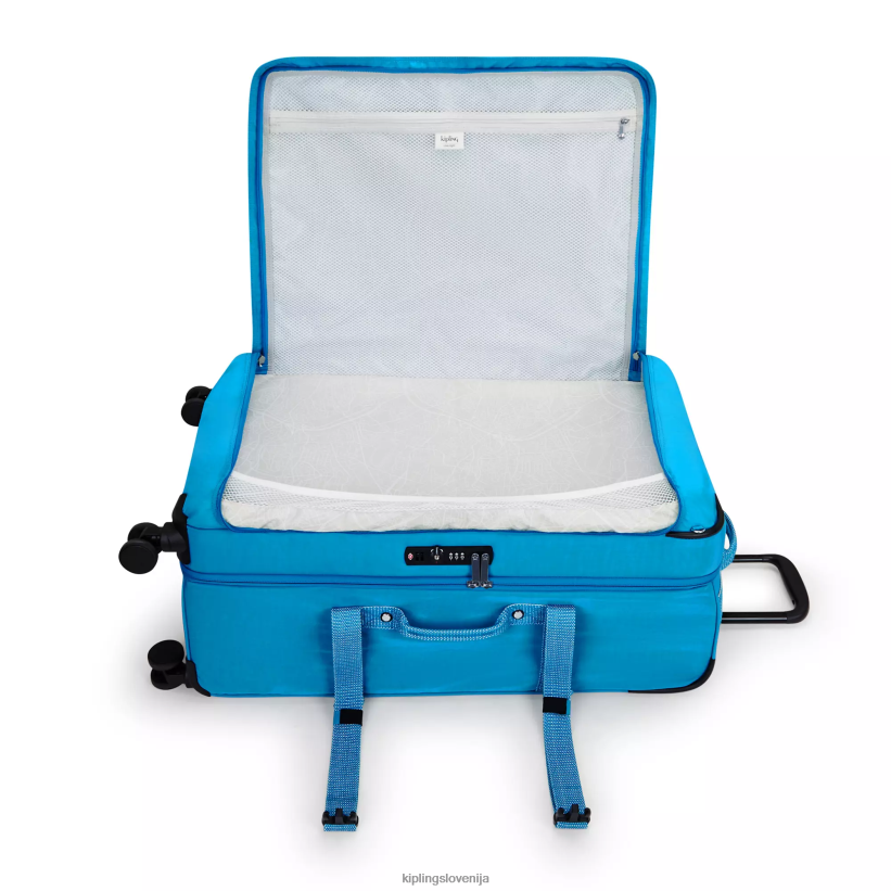 Kipling V4X2B519 željna modra spontana velika vozna prtljaga ženske vozna prtljaga - slika 5