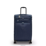 Kipling V4X2B522 modra modra youri spin srednje velika prtljaga na 4 kolesih ženske vozna prtljaga