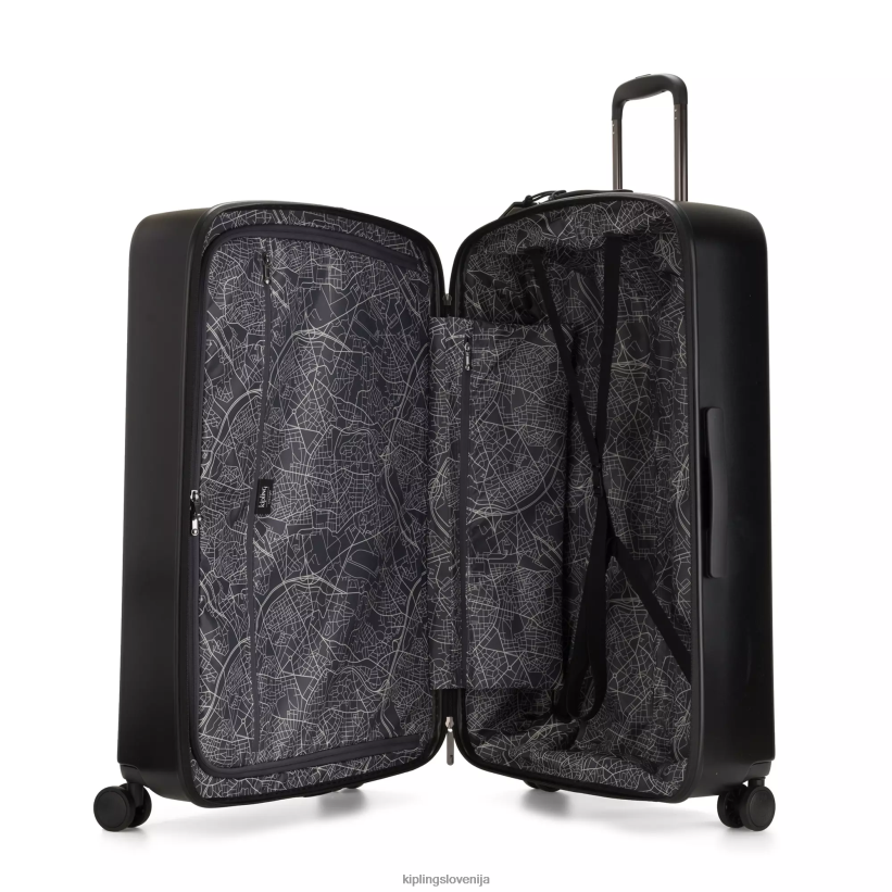 Kipling V4X2B524 črni noir curiosity velika prtljaga na 4 kolesa ženske vozna prtljaga - slika 3