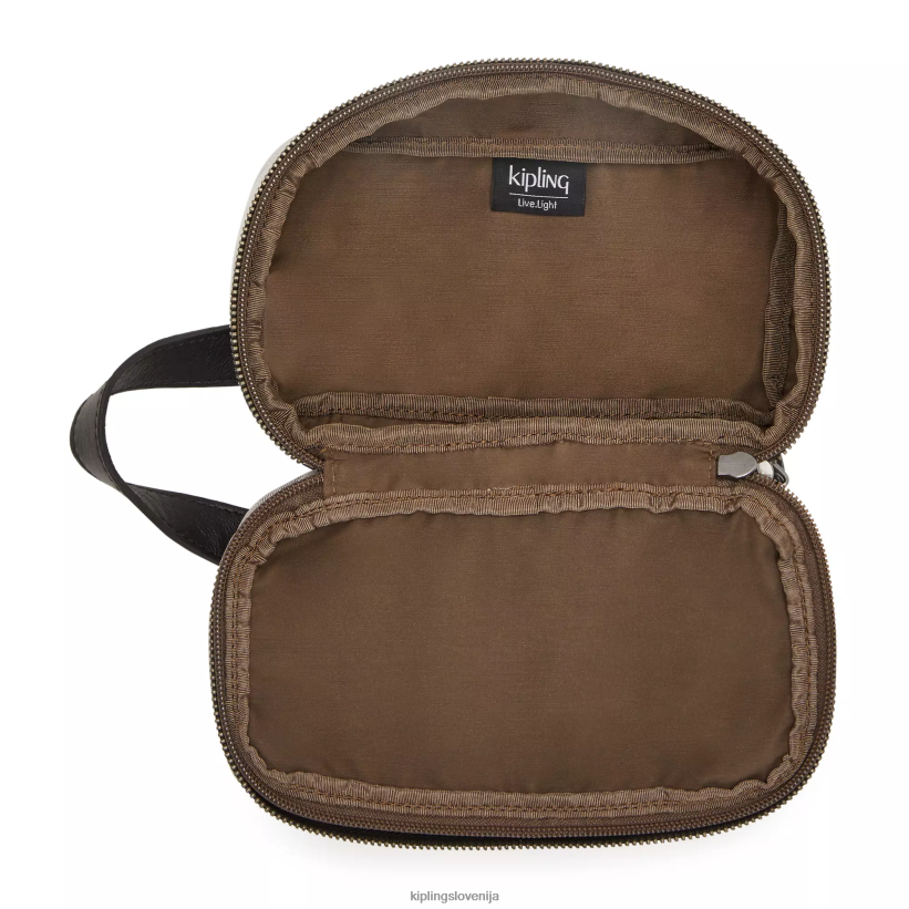 Kipling V4X2B525 duo sivo črna toaletna torbica riaz ženske vrečke - slika 3